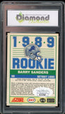 1989 Score #257 Barry Sanders RC Rookie Lions JSA Authentication DGA 10 Auto