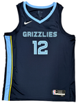 Ja Morant Memphis Grizzlies Signed Authentic NBA Swingman Nike Jersey BAS