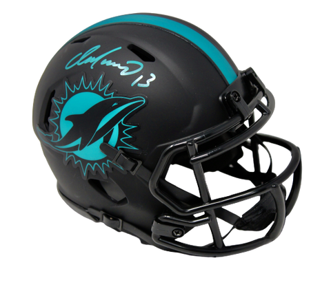 Dan Marino Miami Dolphins Signed Mini Eclipse Speed Helmet Beckett BAS