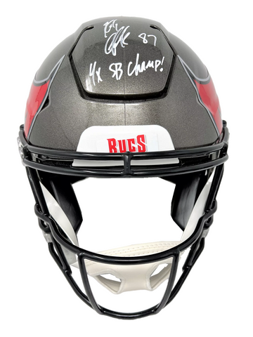 Rob Gronkowski Buccaneers Signed 4x SB Champ! Ins Authentic SpeedFlex – Diamond Legends Online