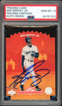 1996 Upper Deck Hot Commodities Ken Griffey Jr. On Card PSA/DNA Auto GEM MINT 10