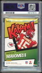 2021 Absolute KABOOM! SSP #K29 Patrick Mahomes On Card PSA/DNA Authentic Auto 10
