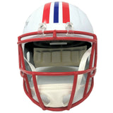 Ty Law New England Patriots Signed Throwback Replica Helmet Patriots Alum