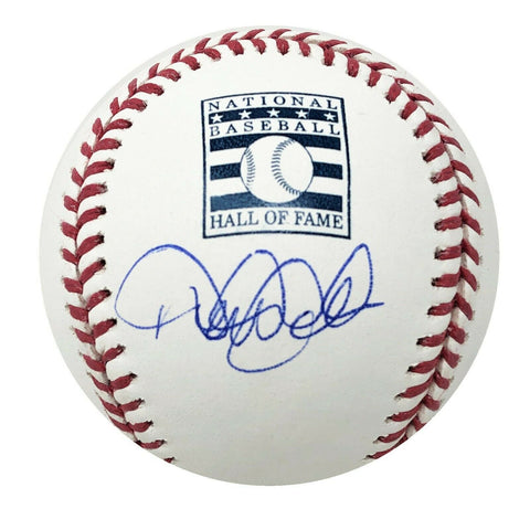 Derek Jeter New York Yankees Signed OMLB HOF Baseball Cooperstown Stamped MLB