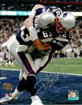 Deion Branch New England Patriots Signed Autographed 8x10 Photo SB XXXVIII