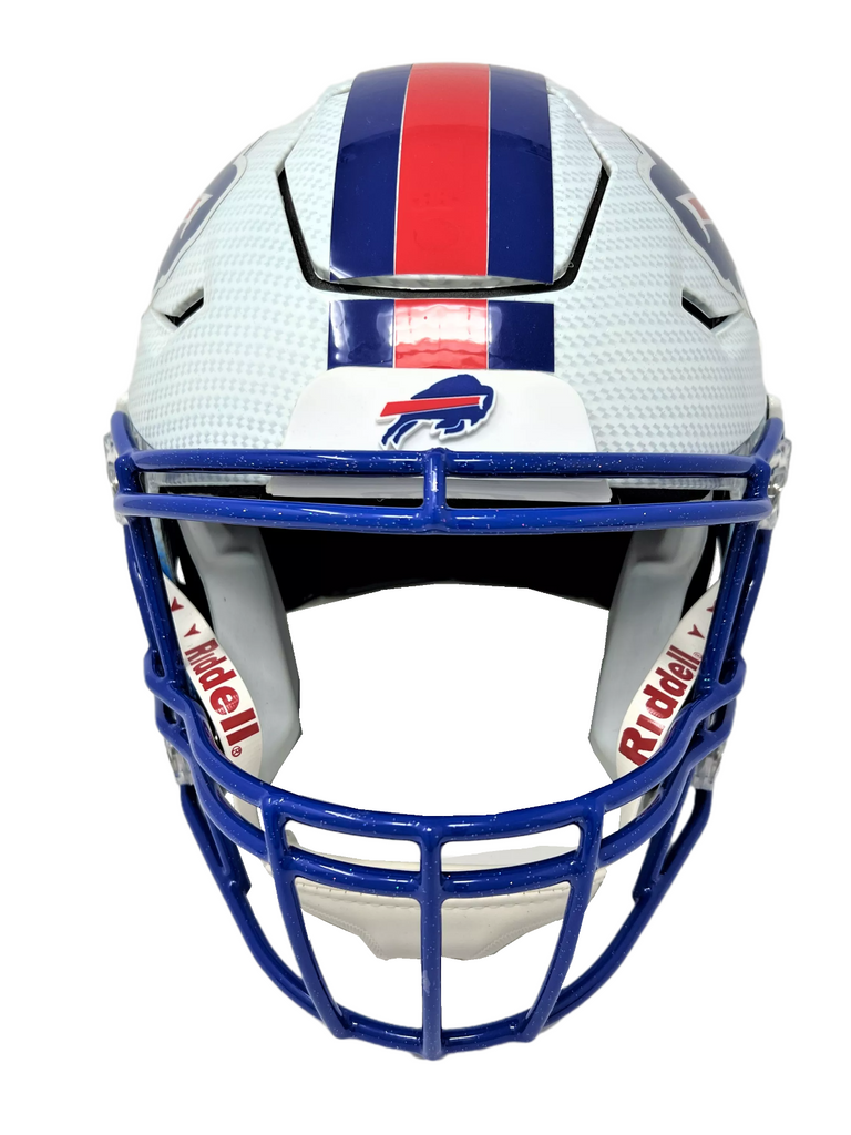 Josh Allen Autographed Signed Buffalo Bills Riddell Full Size White  SpeedFlex Authentic Helmet - Beckett Authentic