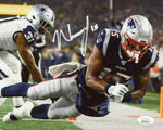 N'Keal Harry New England Patriots Signed 8x10 Photo TD vs Cowboys JSA