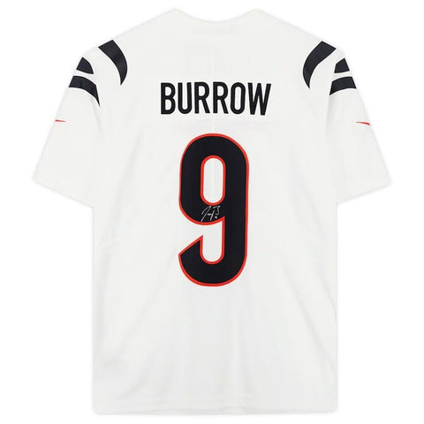 Joe Burrow Cincinnati Bengals Signed White Nike Limited Jersey Fanatics