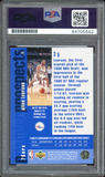 1996 SP #141 Allen Iverson RC Rookie 76ers On Card PSA/DNA Auto GEM MINT 10