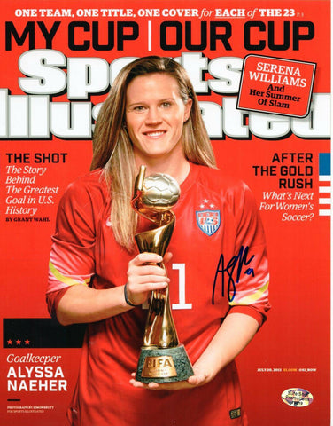 Alyssa Naeher USA World Cup Soccer Signed Autographed 8x10 Photo
