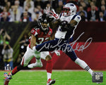 Malcolm Mitchell New England Patriots Signed Super Bowl 8x10 Photo JSA