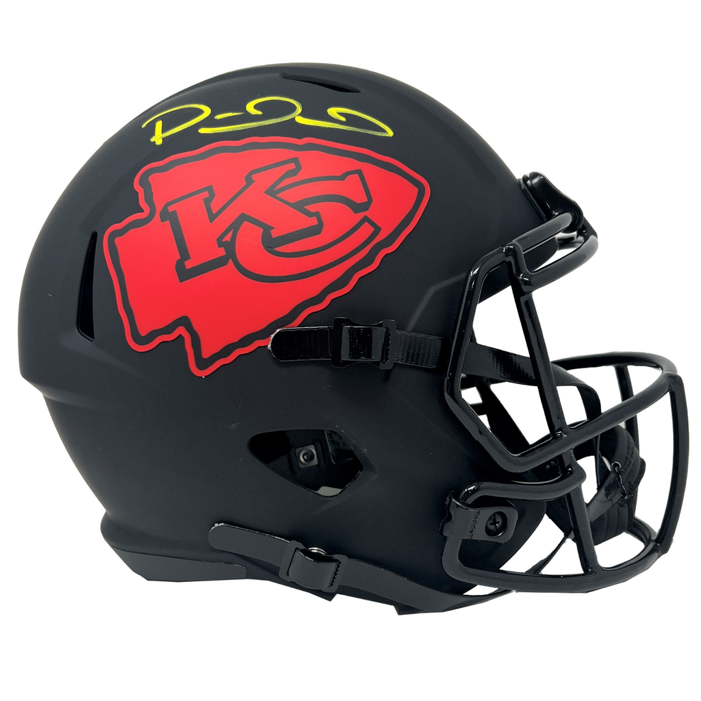 Patrick Mahomes Kansas City Chiefs Signed Eclipse Speed Replica Helmet – Diamond Legends Online