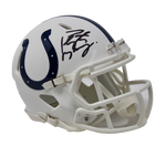 Peyton Manning Indianapolis Colts Signed Authentic White Mini Helmet Fanatics