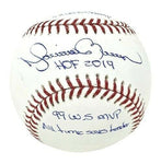 Mariano Rivera New York Yankees Signed OMLB Career Stat Multi-Insc Baseball JSA