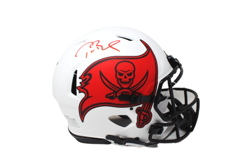 Tom Brady Tampa Bay Buccaneers Signed Lunar Speed Authentic Helmet Fanatics