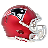 Randy Moss New England Patriots Signed Riddell Blaze Mini Helmet BAS Beckett