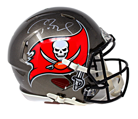 Tom Brady Tampa Bay Buccaneers Signed Autograph Speed Authentic Helmet Fanatics