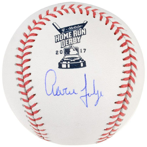 Aaron Judge New York Yankees Signed Autographed 2017 HR Derby Baseball FANATICS