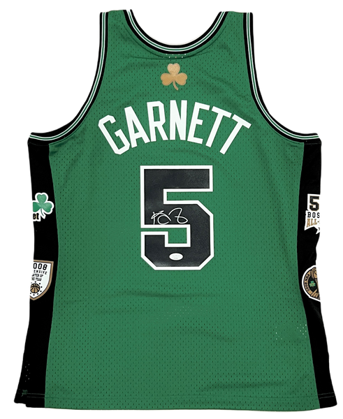 Kevin Garnett Back Signed Boston Celtics Jersey