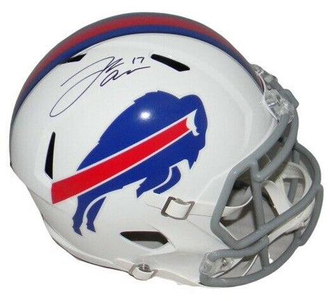 Josh Allen Buffalo Bills Signed Full Size Replica Speed Helmet BAS