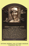 Derek Jeter NY Yankees HOF 2020 Hall of Fame Plaque Postcard Cooperstown Stamped