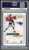 2018 Panini KABOOM! SSP #RG Rob Gronkowski Patriots On Card PSA 9/10 Auto MINT