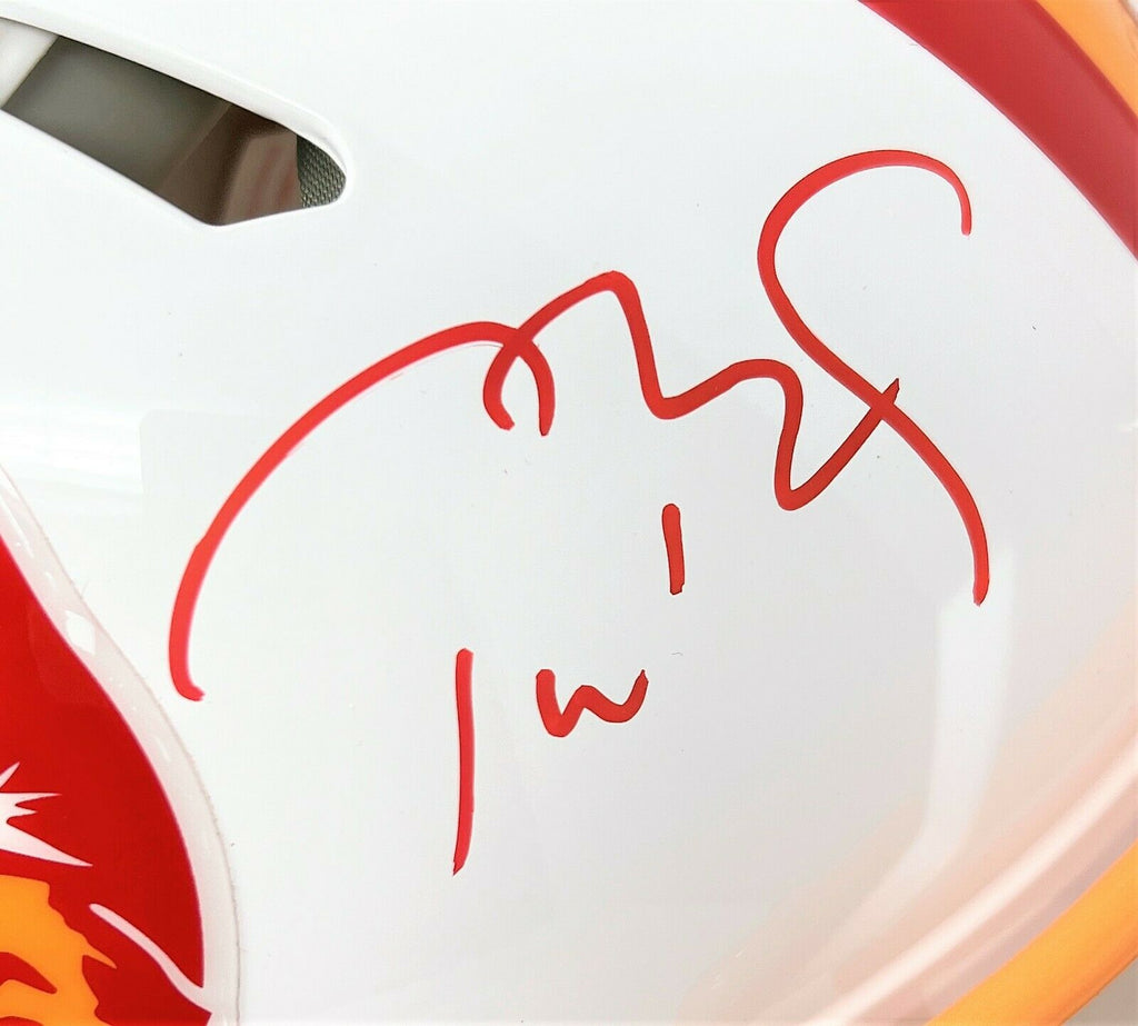 Tom Brady Buccaneers Signed NFL Pass Record Speed Flex Authentic Helme –  Diamond Legends Online