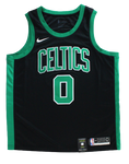 Jayson Tatum Boston Celtics Signed Black Nike Swingman NBA Jersey FANATICS