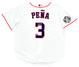 Jeremy Peña Houston Astros Signed Nike 2022 World Series Replica Jersey MLB Holo