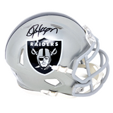 Bo Jackson Los Angeles Raiders Signed Riddell Flash Mini Helmet BAS Beckett