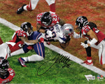 James White New England Patriots Signed Super Bowl 16x20 Photo GW TD FANATICS