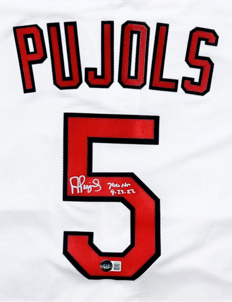 Albert Pujols St. Louis Cardinals Signed 700th Home Run 9-23-22