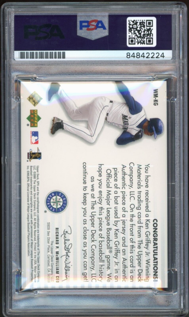 ken griffey jr holographic card Pacific 1994 Ken Griffey Jr #8 Seattle Mariners MLB HOLOGRAM Sports Trading Card