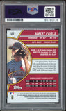 2001 Topps Reserve #103 Albert Pujols RC Rookie On Card PSA/DNA Auto GEM MINT 10