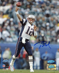 Tom Brady New England Patriots Signed SB XXXIX 8x10 Photo TRISTAR Authentication