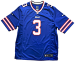 Damar Hamlin Buffalo Bills Signed Authentic Nike Blue Game Jersey BAS Beckett