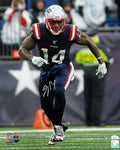 Mohamed Sanu New England Patriots Signed 16x20 Photo Color Rush JSA