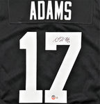 Davante Adams Las Vegas Raiders Signed Nike Black Game Jersey BAS