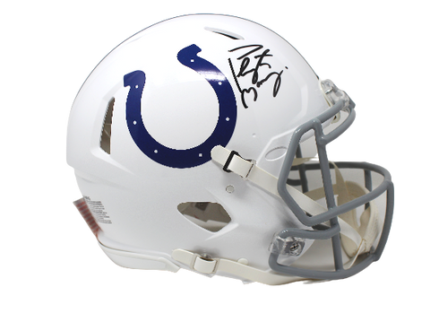 Peyton Manning Indianapolis Colts Signed Speed Authentic Helmet Fanatics
