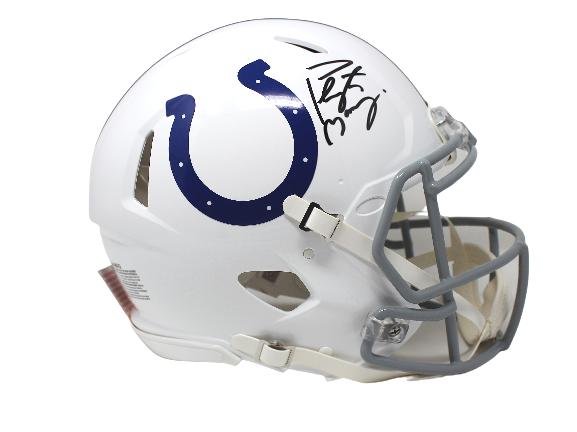 Peyton Manning Indianapolis Colts Signed Speed Authentic Helmet