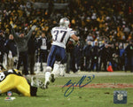 Rodney Harrison New England Patriots Signed 8x10 Photo vs Steelers Pats Alumni