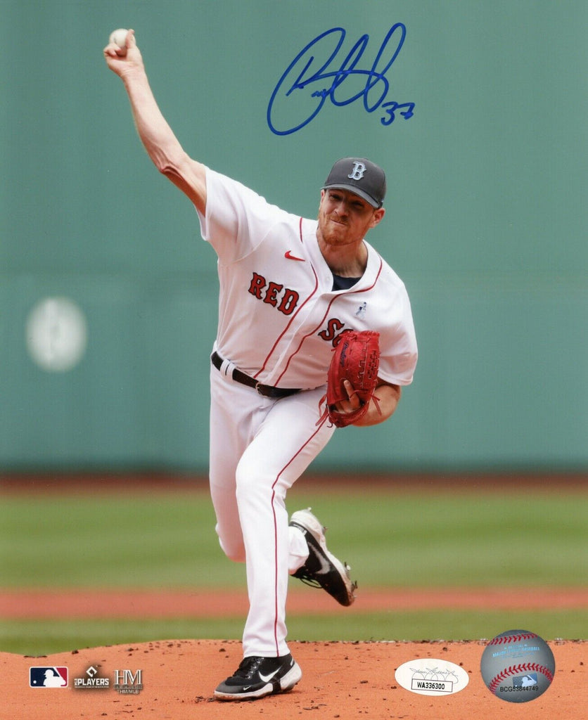 Nick Pivetta Boston Red Sox Signed Fathers Day 8x10 Photo JSA Witness