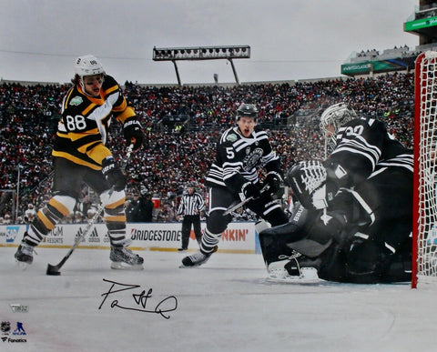 David Pastrnak Boston Bruins Signed 16x20 Photo Winter Classic Fanatics