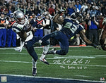 Malcolm Butler Patriots Signed "The Butler Did It" Inscribed 16x20 Photo JSA