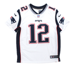 Tom Brady New England Patriots Signed Nike White Limited Jersey Fanatics