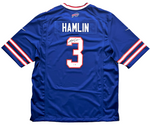Damar Hamlin Buffalo Bills Signed Authentic Nike Blue Game Jersey BAS Beckett