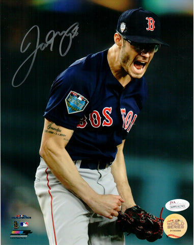 Joe Kelly Boston Red Sox Signed Autographed World Series 8x10 Photo JSA
