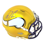 Dalvin Cook Minnesota Vikings Signed Riddell Flash Mini Helmet BAS Beckett