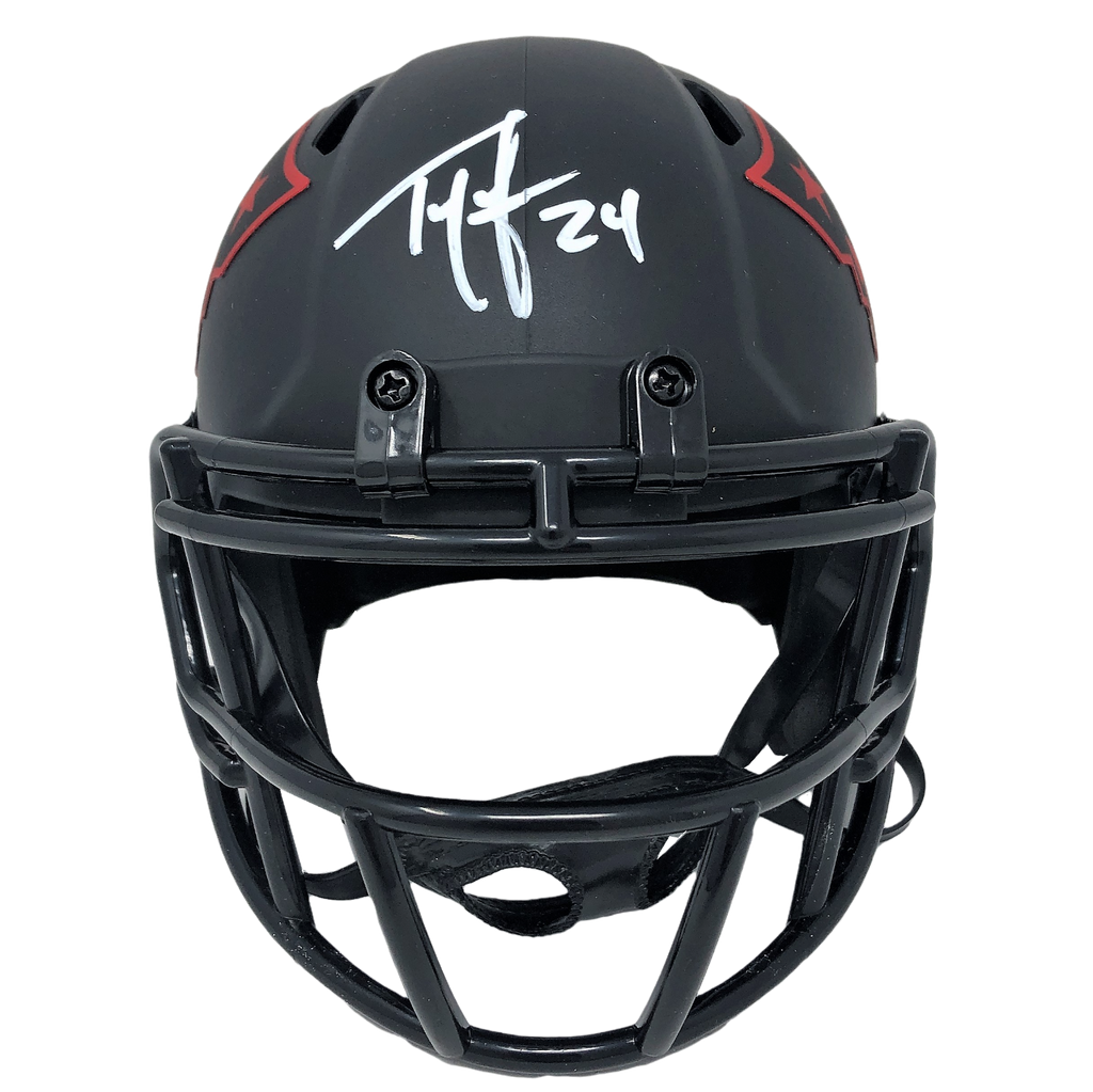 Autographed Ty Law NFL Helmets, Autographed Helmets, Ty Law NFL