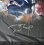 Tom Brady New England Patriots Signed 20x24 Photo Framed In Focus Fanatics LOA